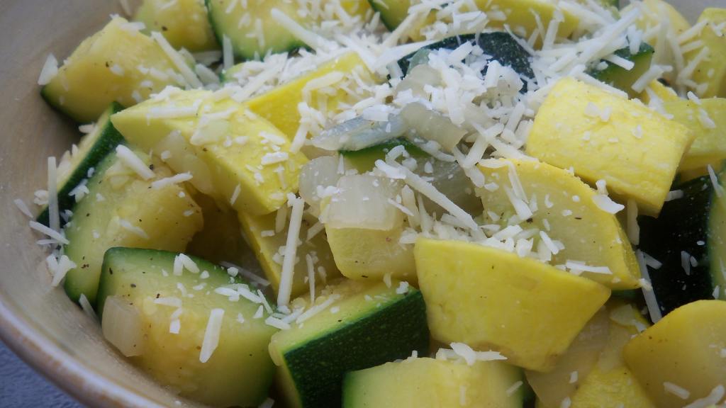 Simple Skillet Zucchini Squash created by Parsley