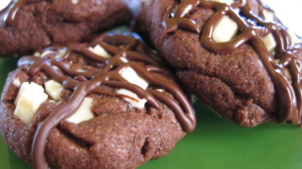 Triple Chocolate Fudge Cookies Recipe