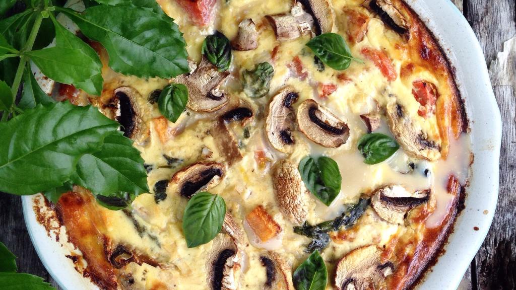 Pumpkin & Spinach Frittata Recipe