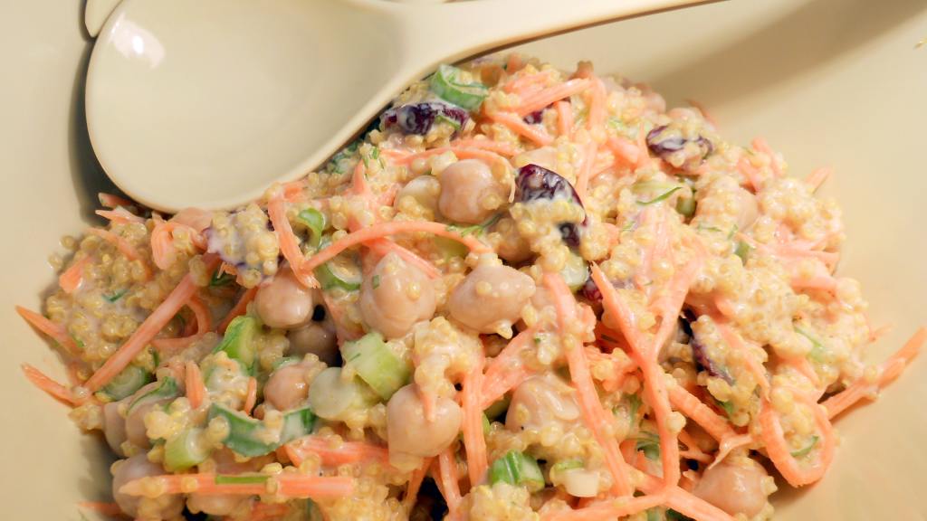 Curried Quinoa Salad With YogurtCumin Dressing Recipe