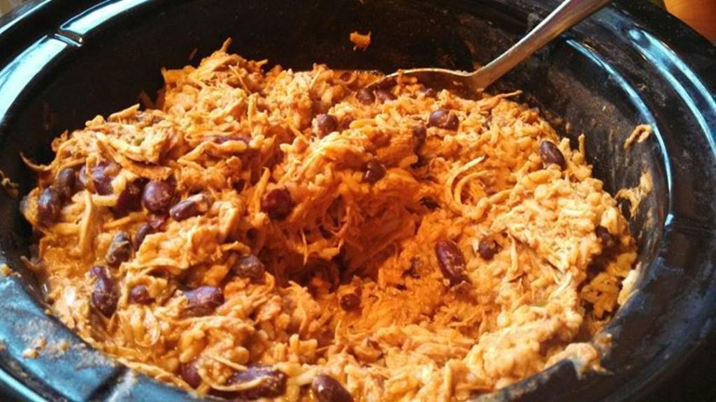 Crock-Pot Chicken, Rice, & Beans Recipe - Food.com
