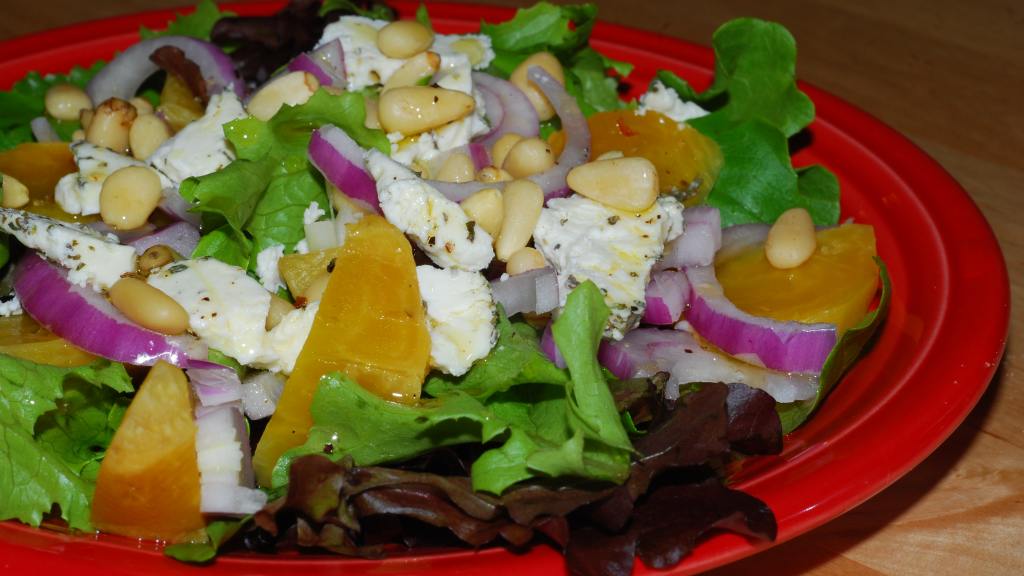 Baby Beet Salad With Rocket and Goats Cheese Recipe