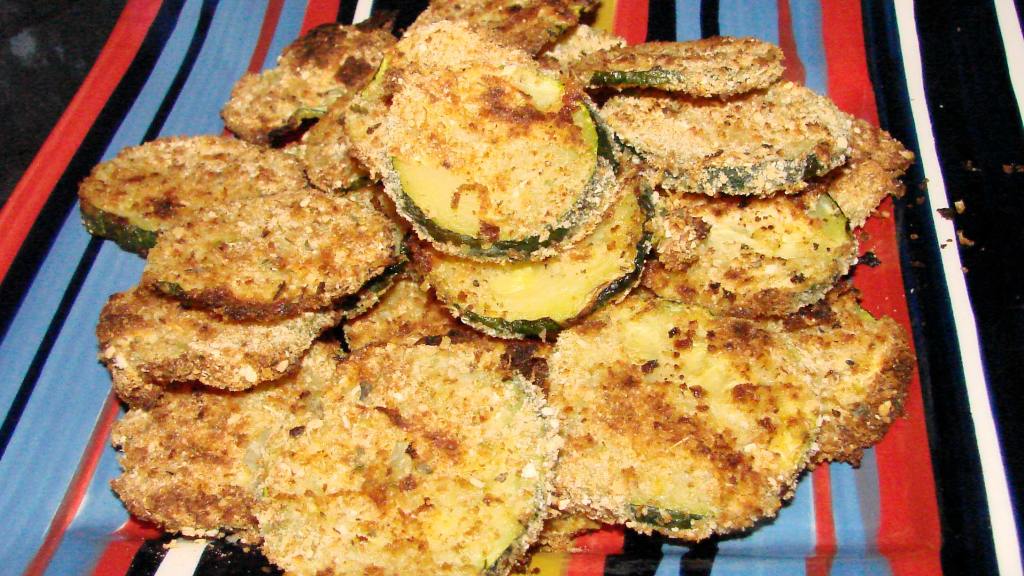 Oven Fried Zucchini Chips Recipe