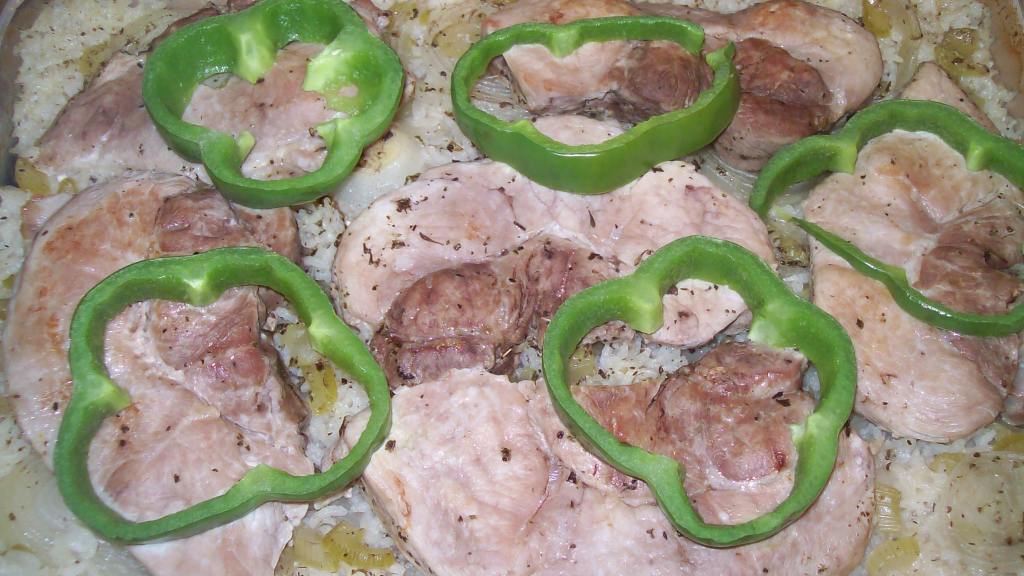 Oven Baked Pork Chops With Rice Recipe