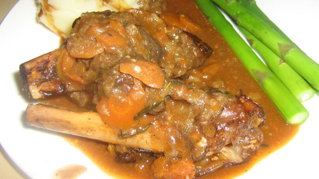 Braised Lamb Shanks Recipe - Food.com