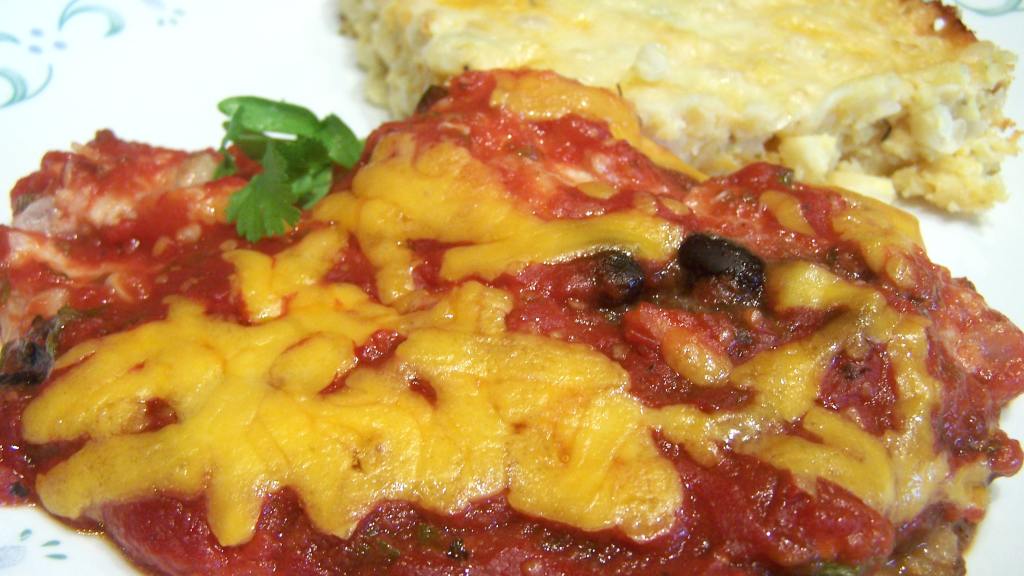 Chicken Enchilada Casserole, Diabetic Recipe