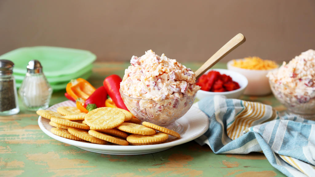 Homemade Pimiento Cheese created by Jonathan Melendez 