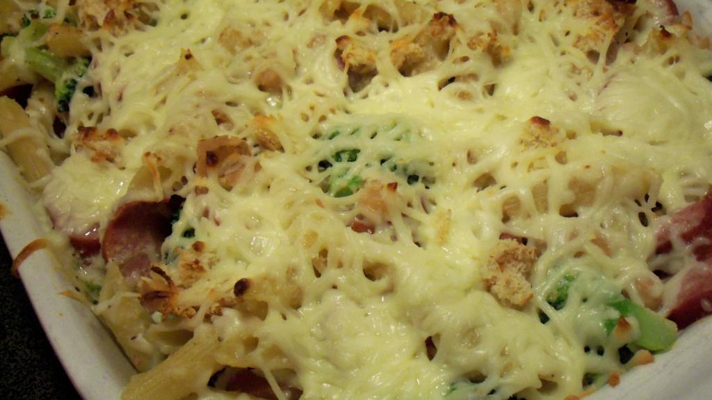 Pasta Bake With Sausage, Broccoli and Beans created by Parsley
