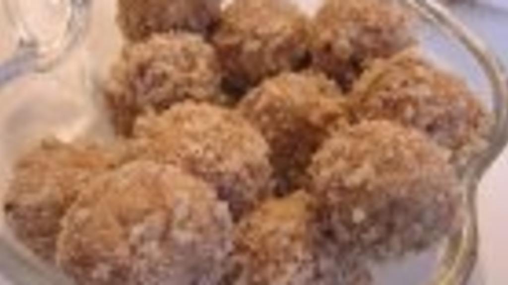 Pecan Balls Candies created by Nadia Melkowits