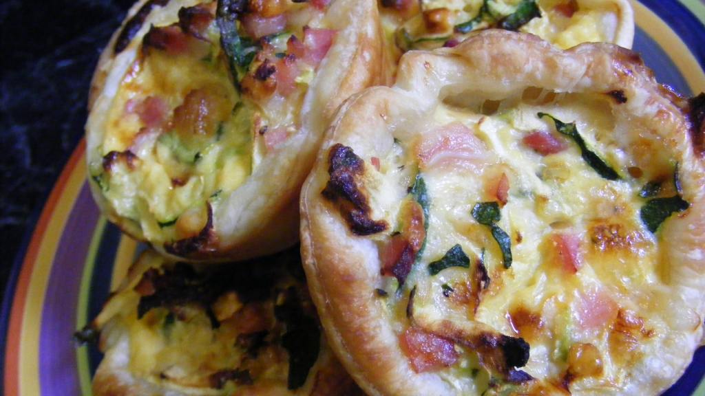 Mini Bacon & Zucchini Pies Recipe
