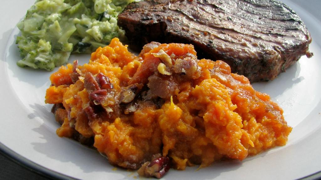 Baked Pecan Sweet Potatoes Recipe - Food.com