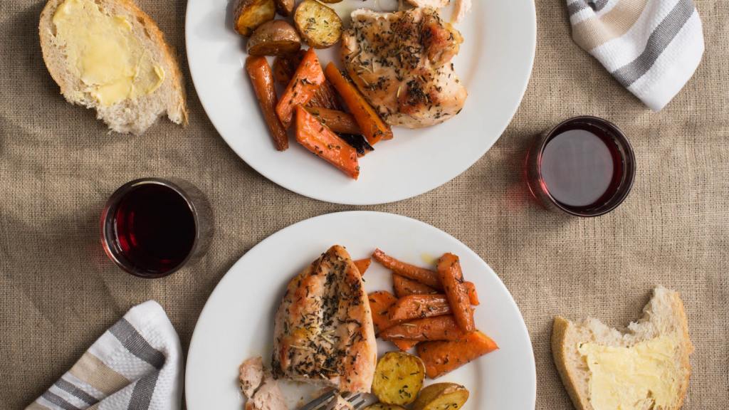 Easy Roast Chicken Dinner Recipe - Food.com