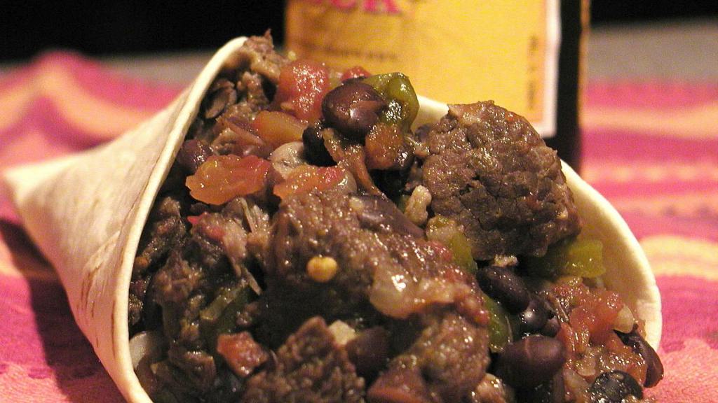 Spicy Pot Roast with Black Beans and Bock Beer created by GaylaJ