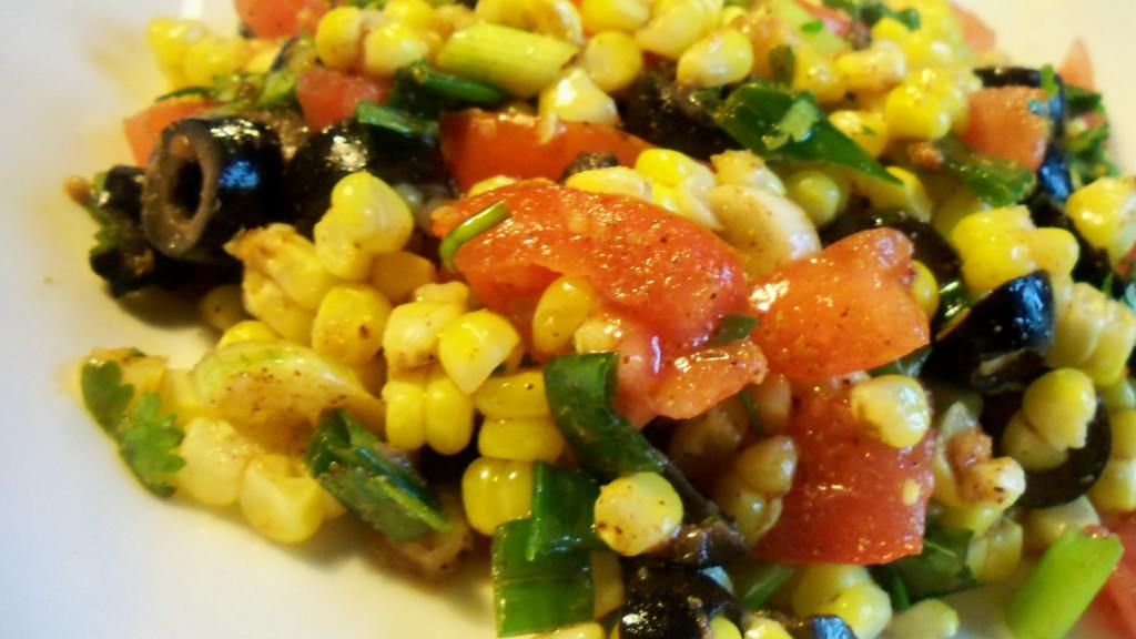 Roasted Corn Salad Recipe