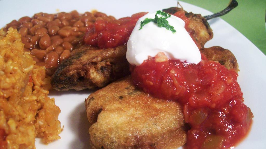 Classic Chili Poblano Rellenos created by Sharon123