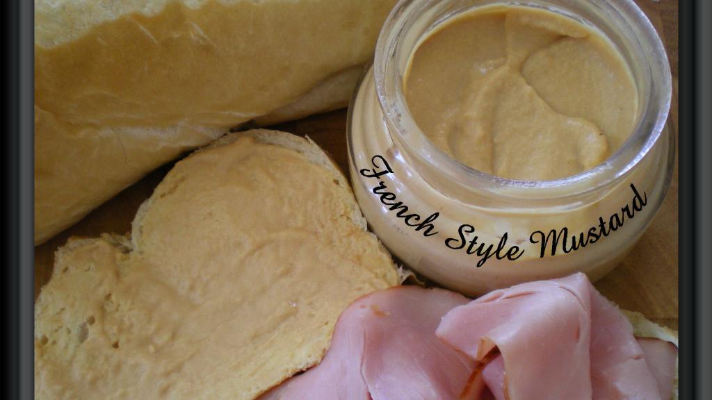 French Style Mustard Recipe