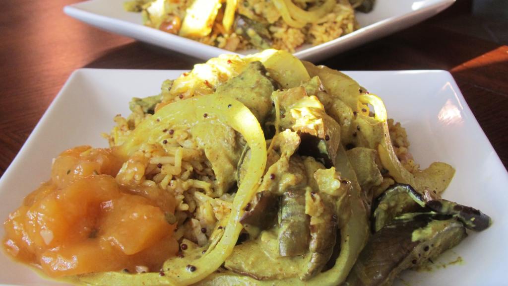 Eggplant Curry "no-Fry" Sri Lankan Style Using Coconut created by Rita1652