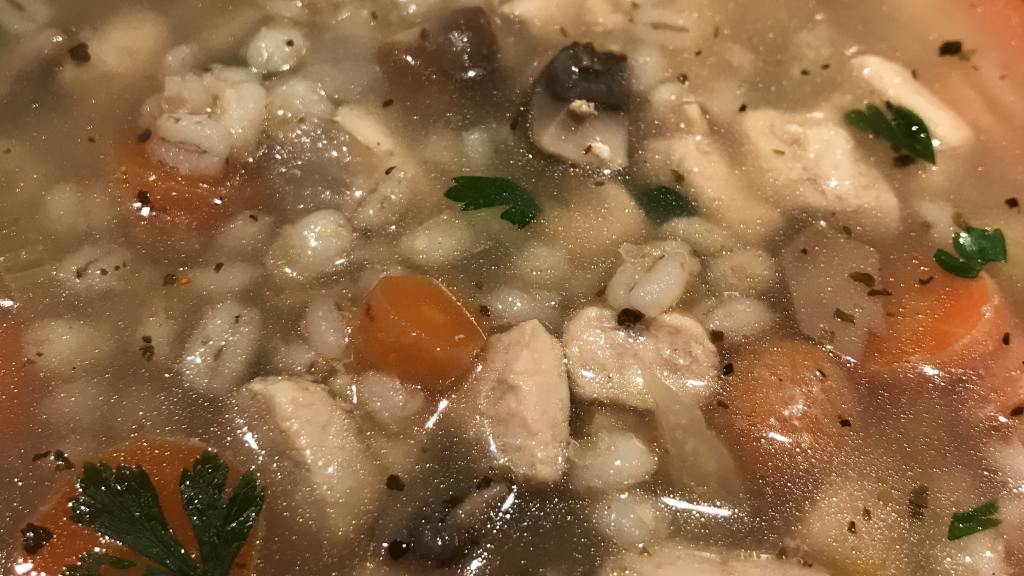 Chicken, Barley and Mushroom Soup Recipe - Food.com