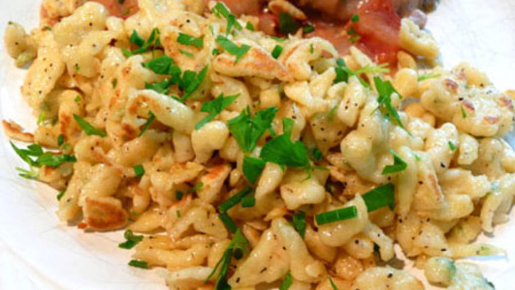 Herbed Spaetzle created by Outta Here