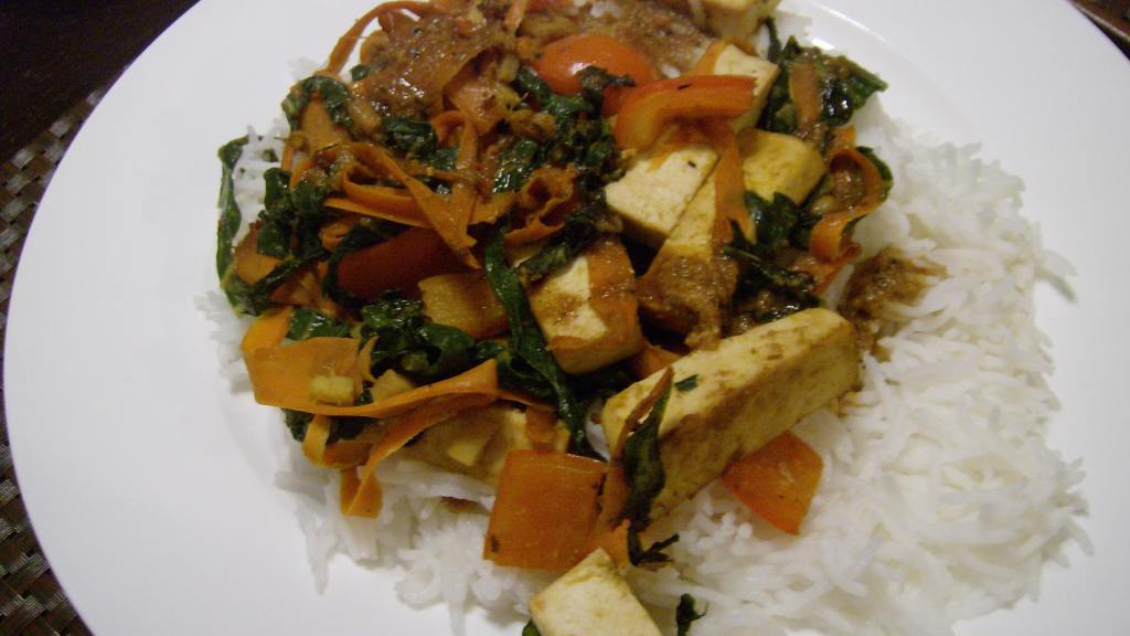 Peanut Ginger Tamari Stir-Fry Sauce created by Elise and family