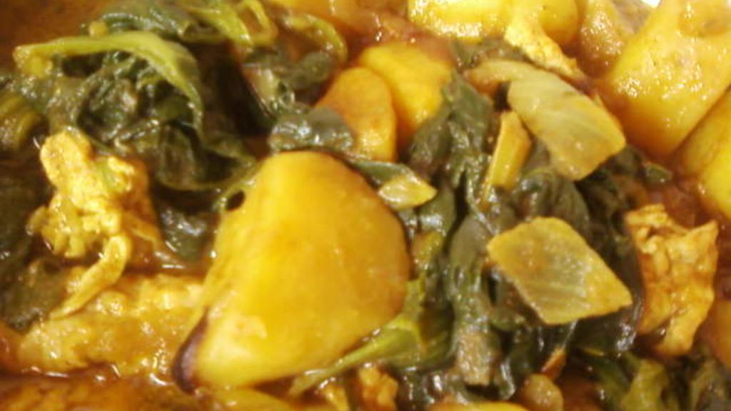 Chicken, Potato and Spinach Curry Recipe - Food.com
