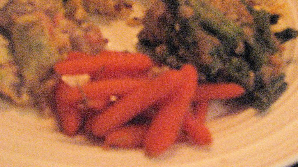 Maple Whiskey Glazed Carrots created by Bonnie G 2