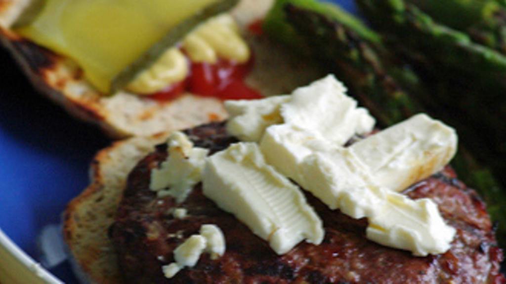 Light Cheesy Burgers Foreman Grill Recipe