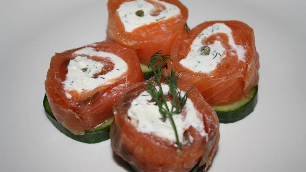 Smoked Salmon Spirals created by queenbeatrice