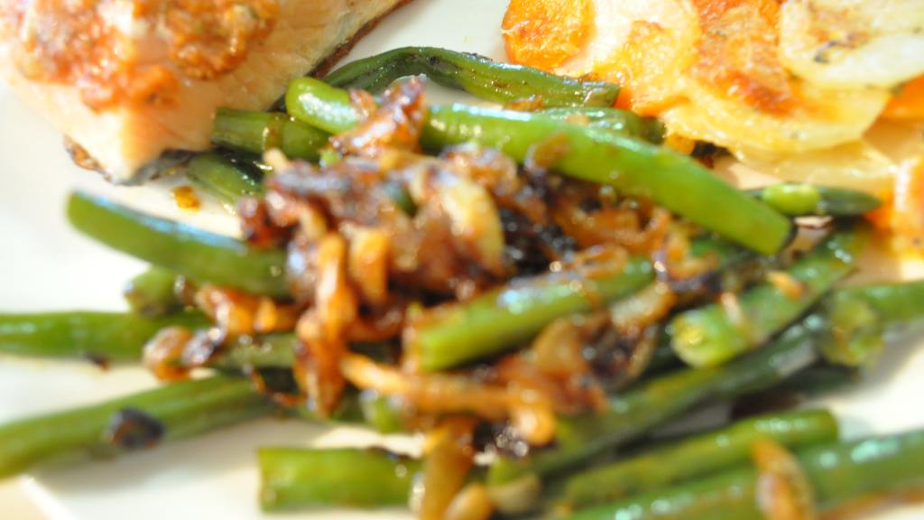 Caramelized Onion Green Beans created by I'mPat