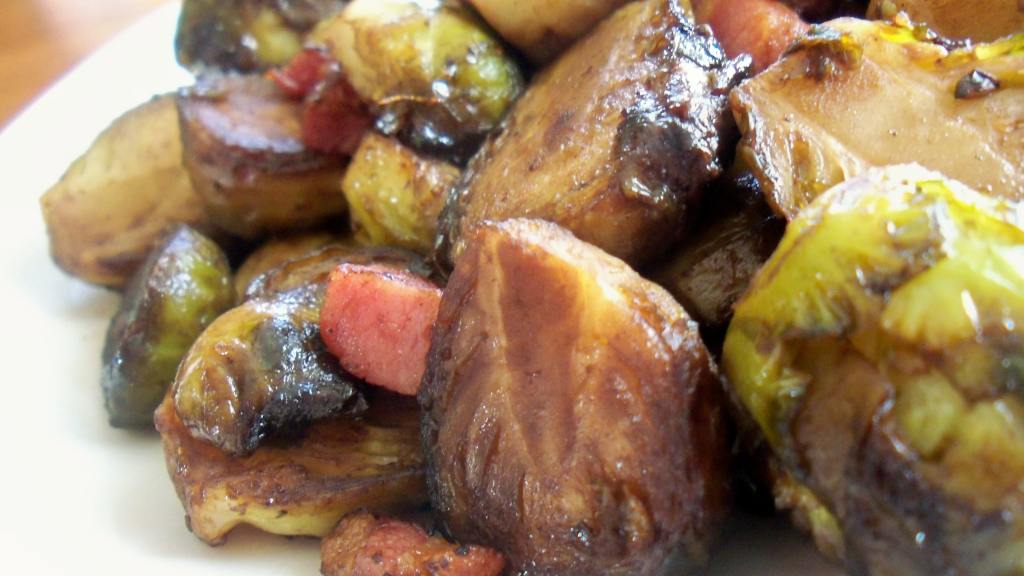 Brussels Sprouts in a Balsamic Glaze With Pancetta Recipe
