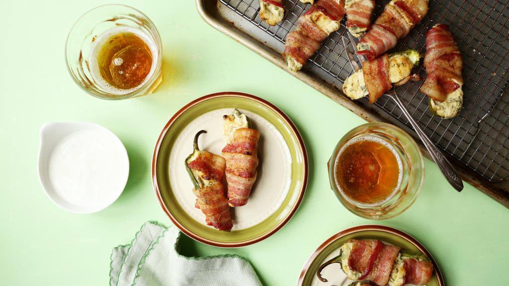My Famous Bacon Wrapped Jalapenos (Poppers) created by Jonathan Melendez 