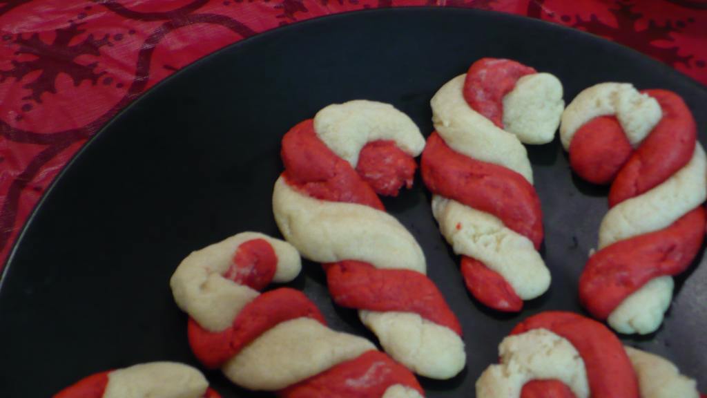 Candy Cane Cookies Sandra Lee Recipe