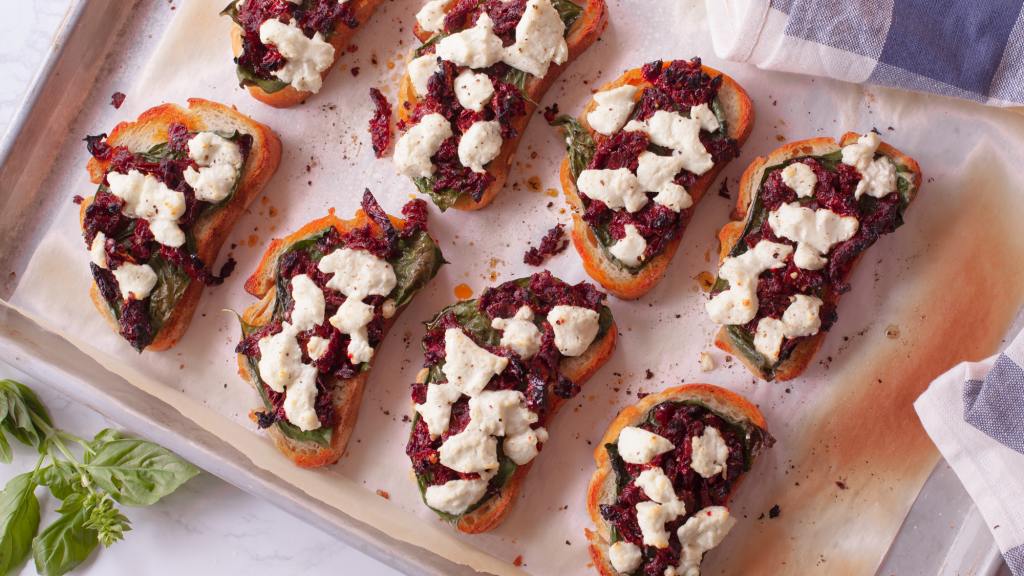SunDried Tomato Bruschetta with Goat Cheese Recipe