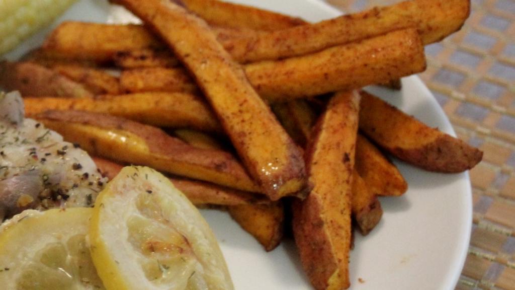 30Minute Seasoned Sweet Potato / Yam Fries (Baked Not Fried) Recipe
