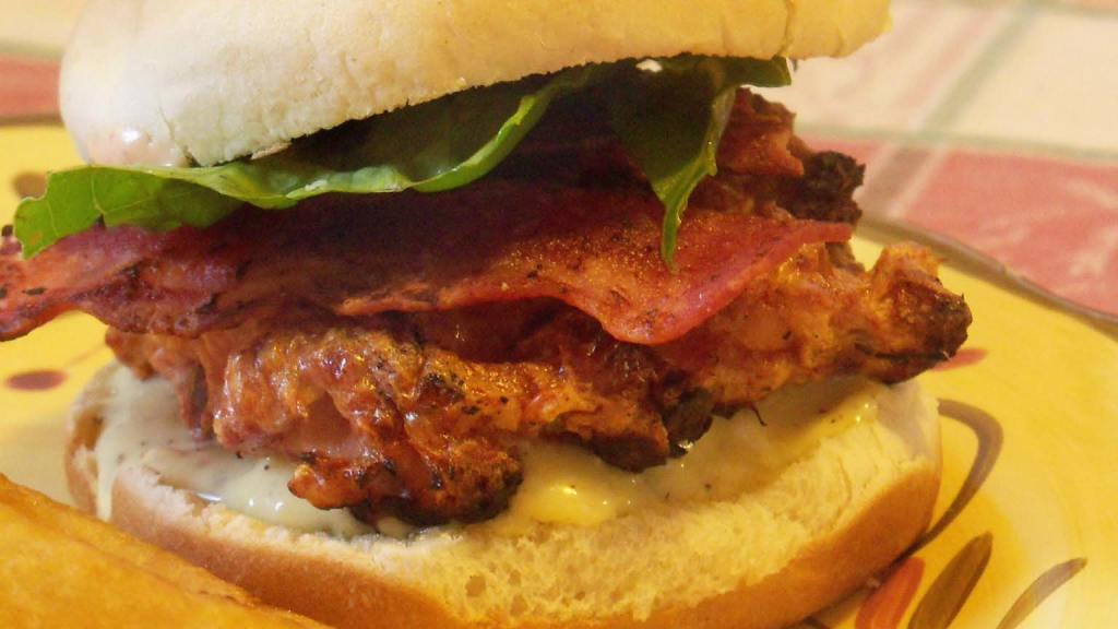Chicken Burgers With Blue Cheese Mayo Recipe
