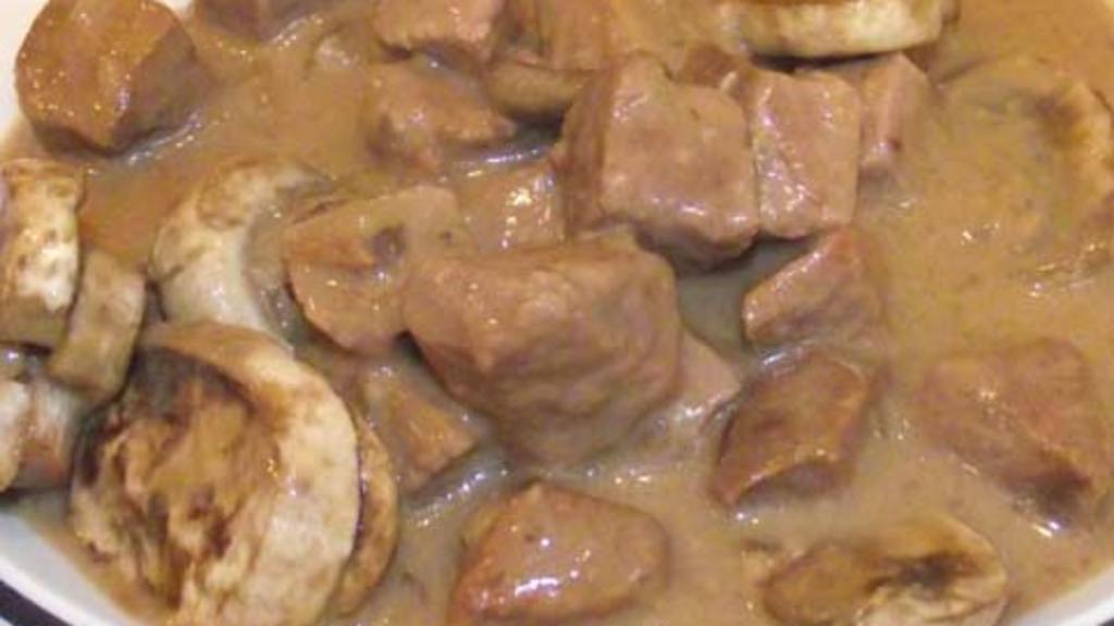 Crockpot Beef in Mushroom Gravy Recipe - Food.com