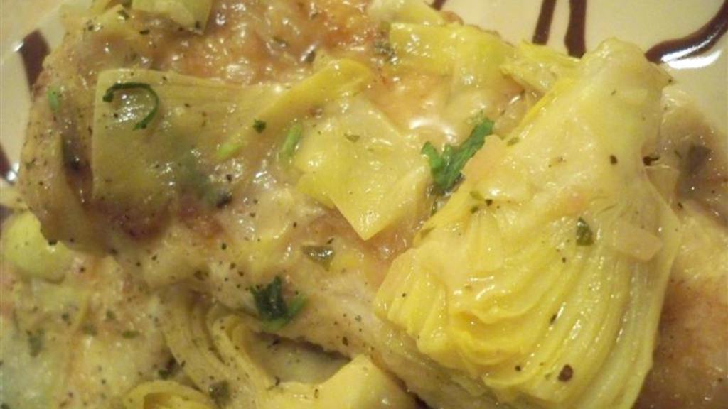 Chicken Francaise With Artichoke Hearts Recipe