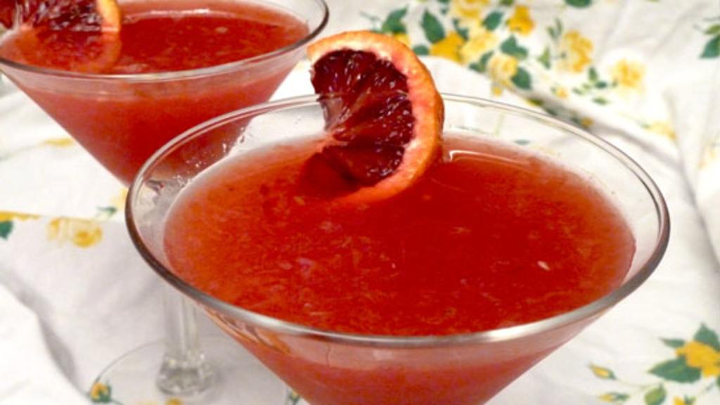 Blood Orange Martini created by momaphet