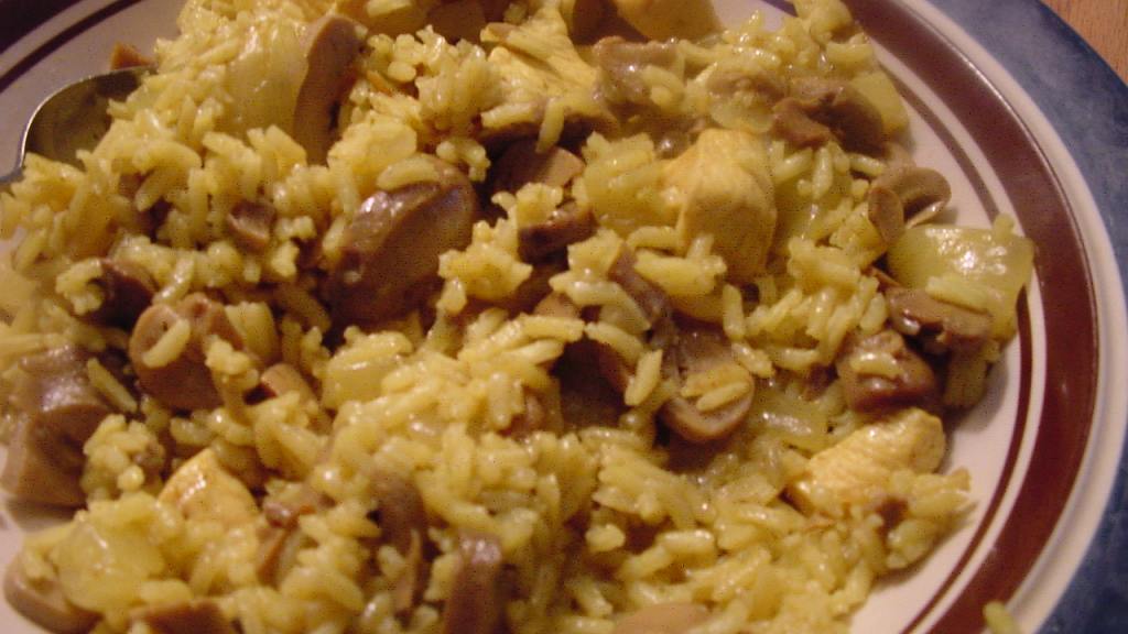 Solo Chicken Mushroom Pilaf Recipe