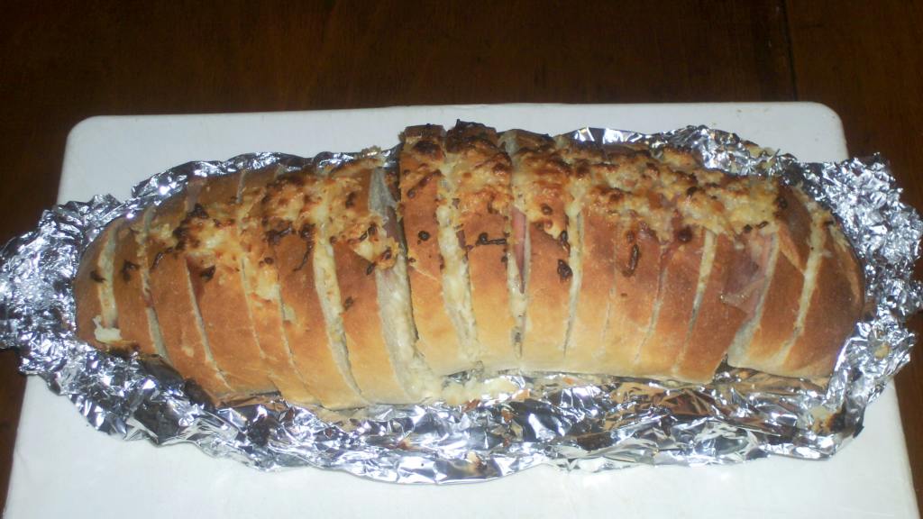 Garlic Cheese Bread With Prosciutto Recipe