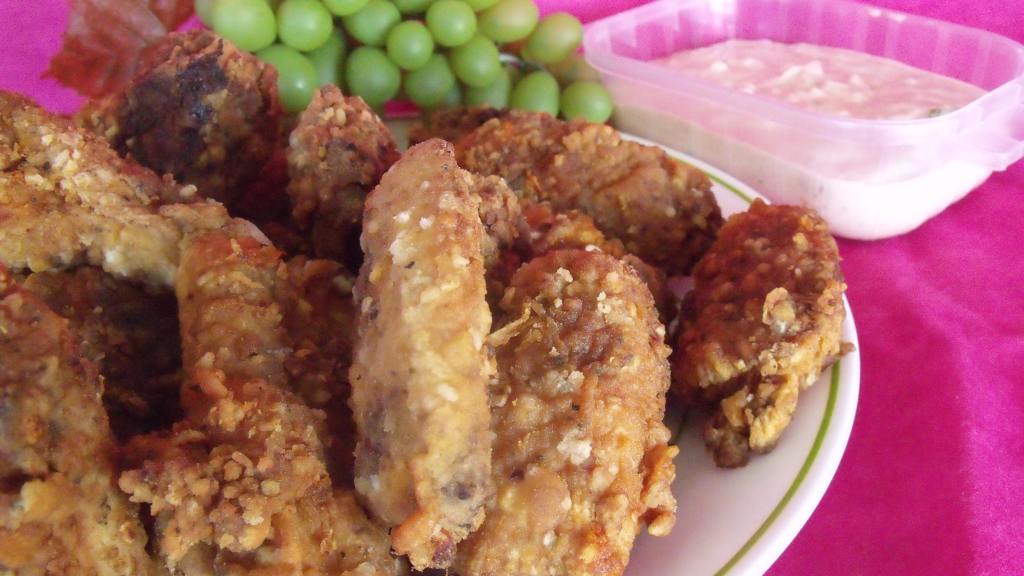 Wings of Fire With Horseradish Dipping Sauce(Or Bleu Cheese) Recipe