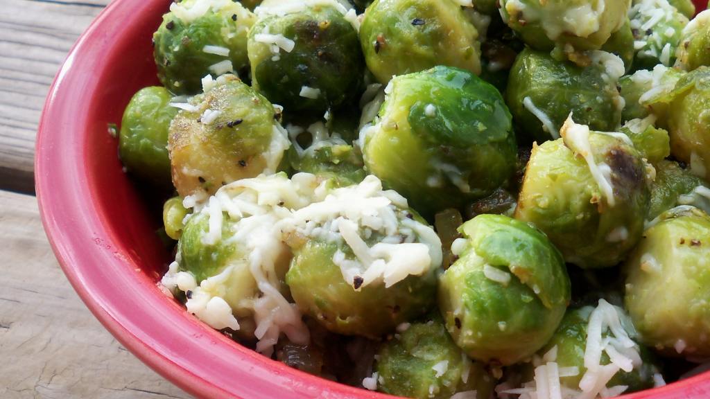 Parmesan Brussels Sprouts created by Parsley