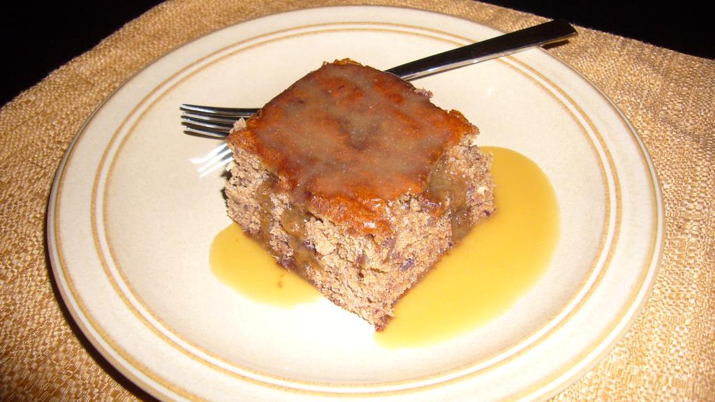 Date Pudding With Toffee Sauce (Sticky Toffee Pudding) created by Cupcake-Princess