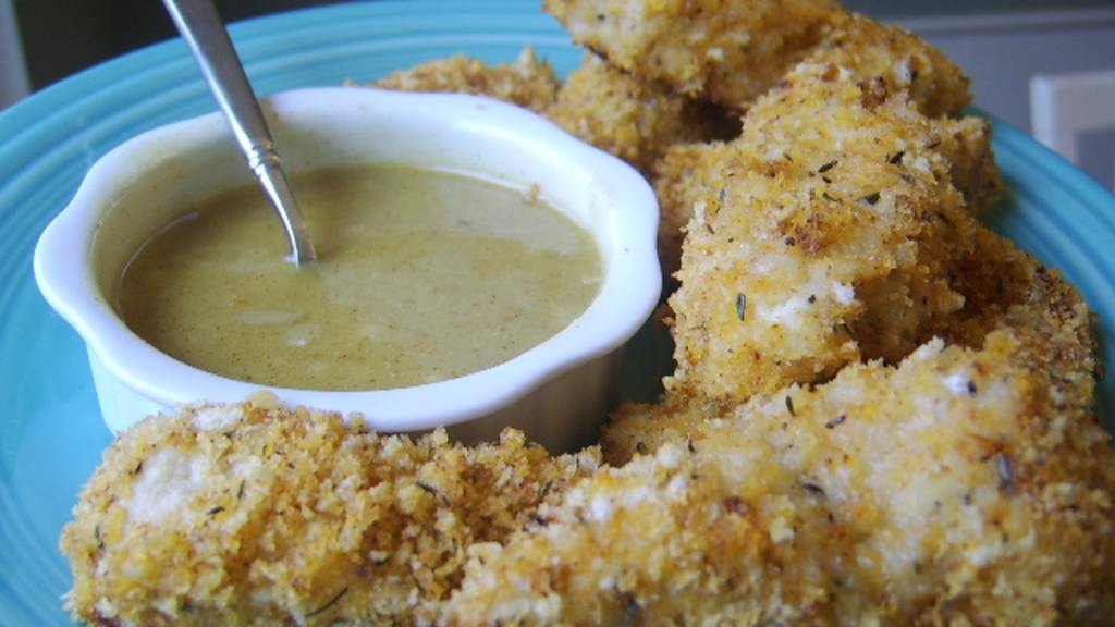 Panko Crusted Chicken With Honey Mustard Sauce Recipe