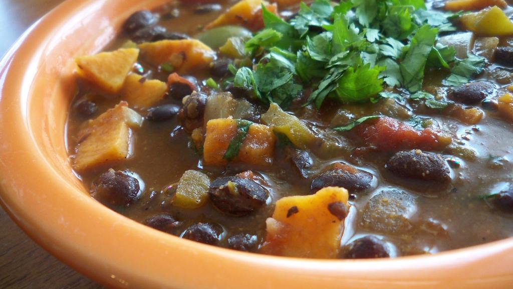 Black Bean and Sweet Potato Stew Recipe