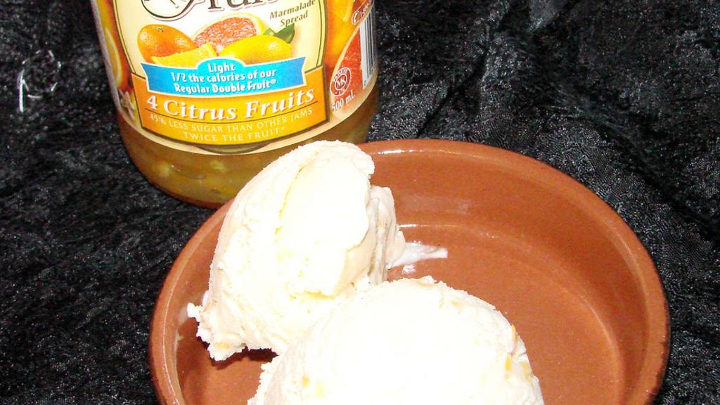 Marmalade Ice Cream Recipe