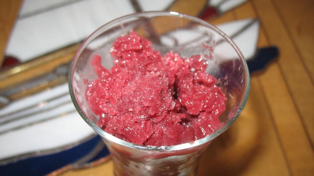 Sorbet No Ice Cream Maker Needed! Recipe