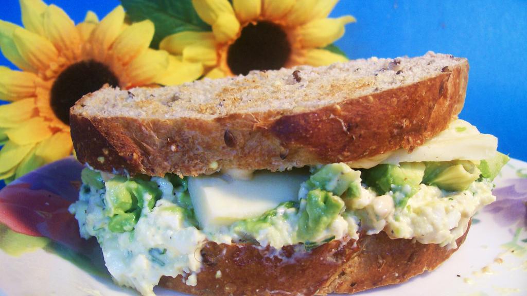 Chopped Egg and Avocado Sandwich Recipe