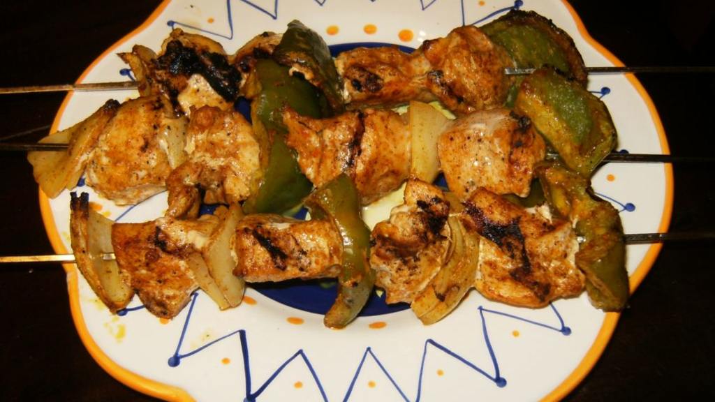 Moroccan Spiced Chicken Kebabs created by FDADELKARIM
