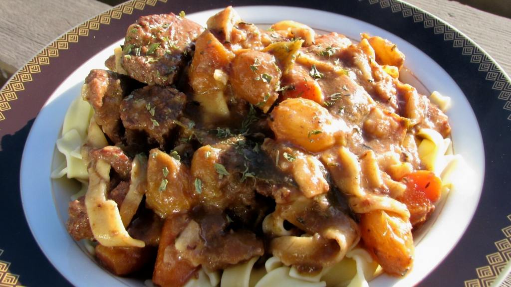 Beef Bourguignonne With Egg Noodles created by lazyme